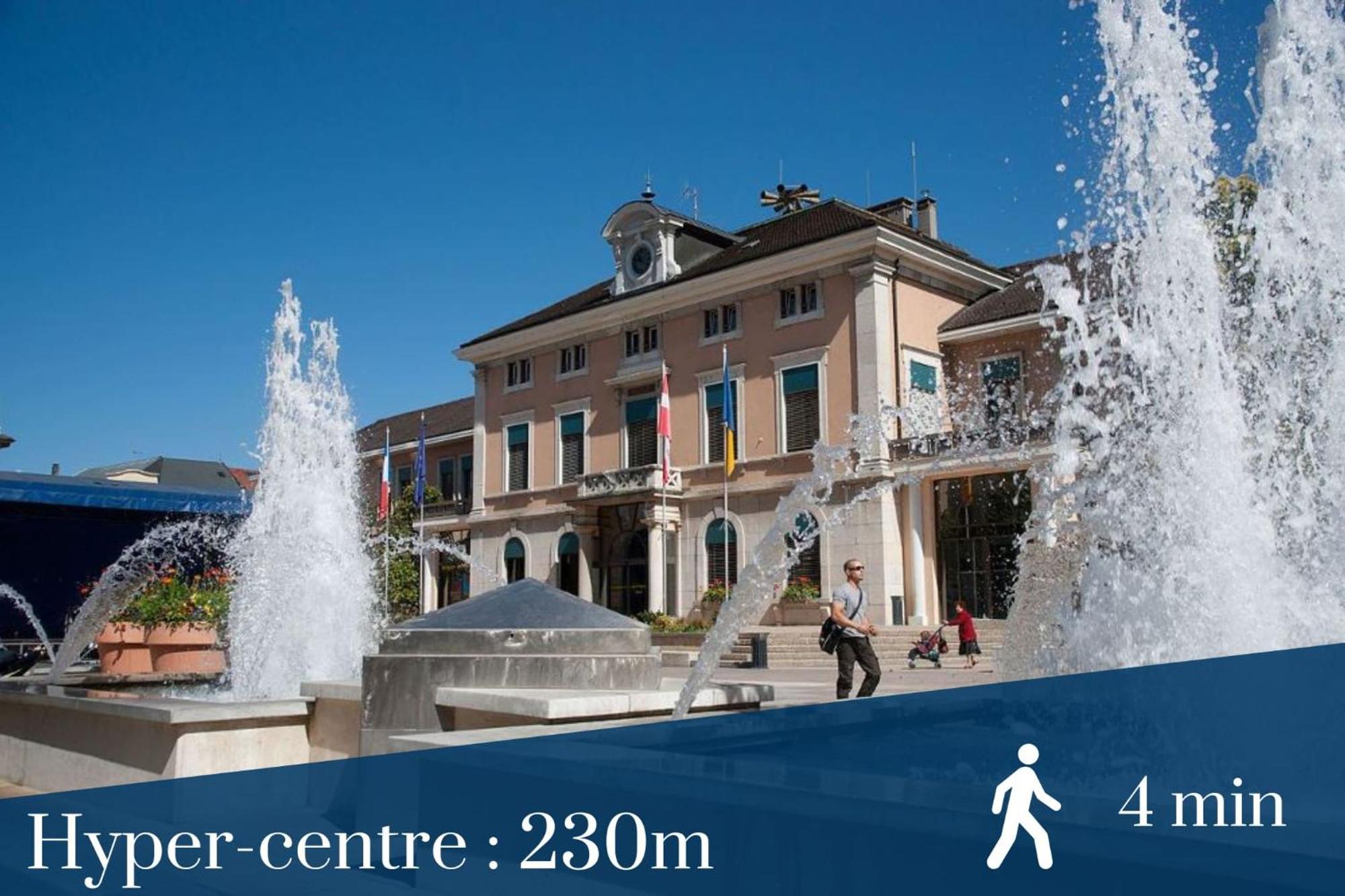 Homey Vintage - Hypercentre - Proche Gare Et Tram - Terrasse Privee - Wifi Gratuit *