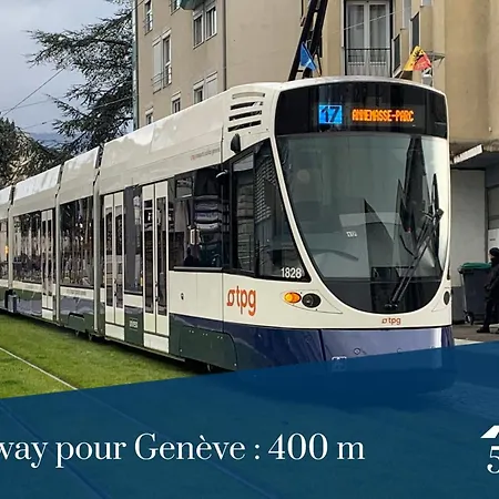 Homey Vintage - Hypercentre - Proche Gare Et Tram - Terrasse Privee - Wifi Gratuit Annemasse Exterior photo